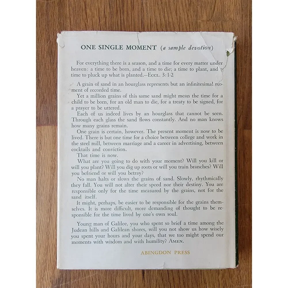 Grains of Sand: Meditations on Small Things by Bernice Hogan 1961 Hardcover